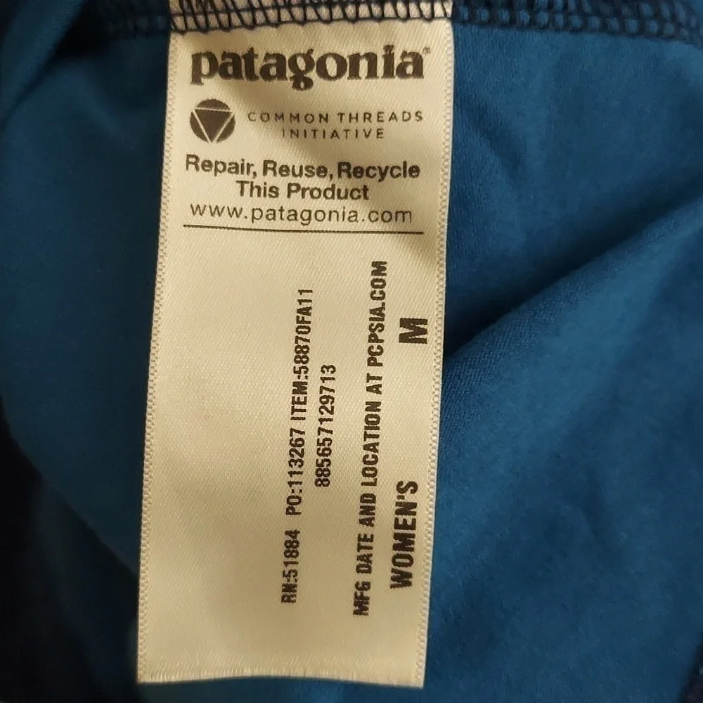 Patagonia Margot 3/4 Sleeve V Neck Pullover Dress - Picture 10 of 11
